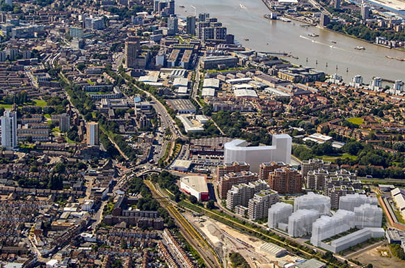 Lombard Square Community, The Vision, Aerial Image