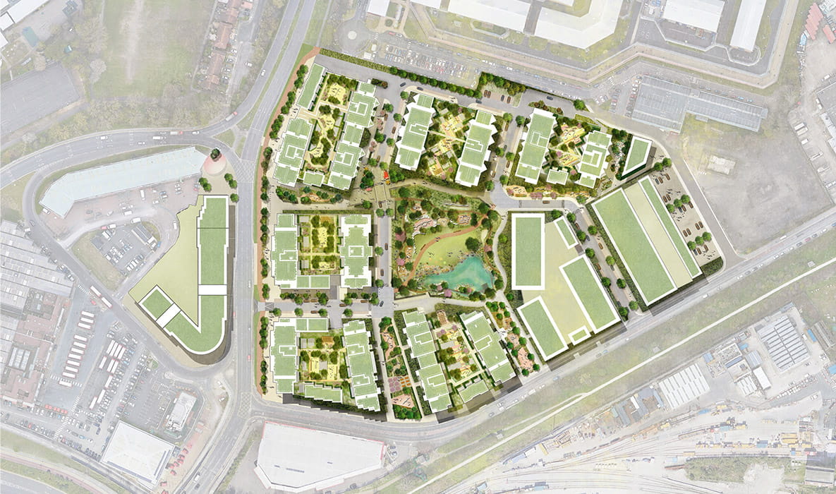 Lombard Square Community, The Vision, Masterplan